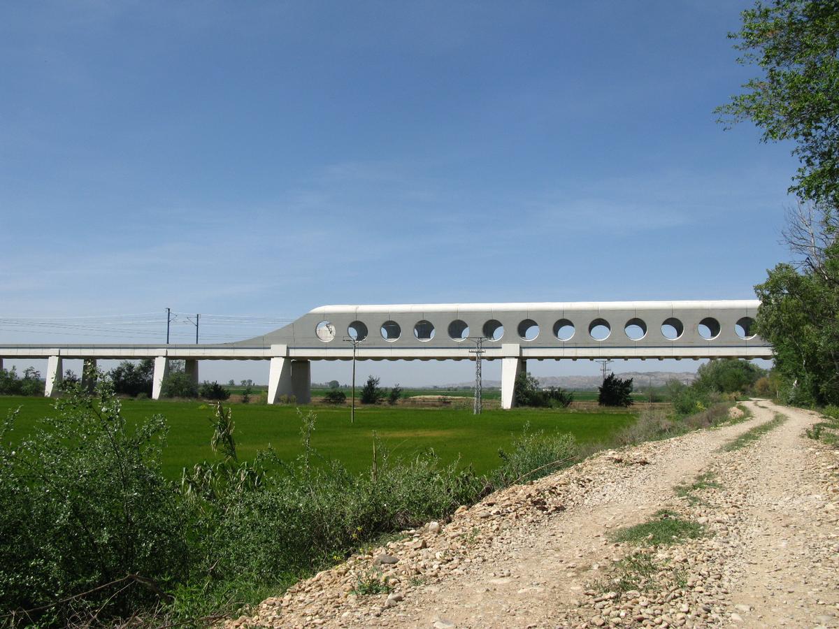 Osera, Hochgeschwindigkeitsviadukt über den Ebro 
