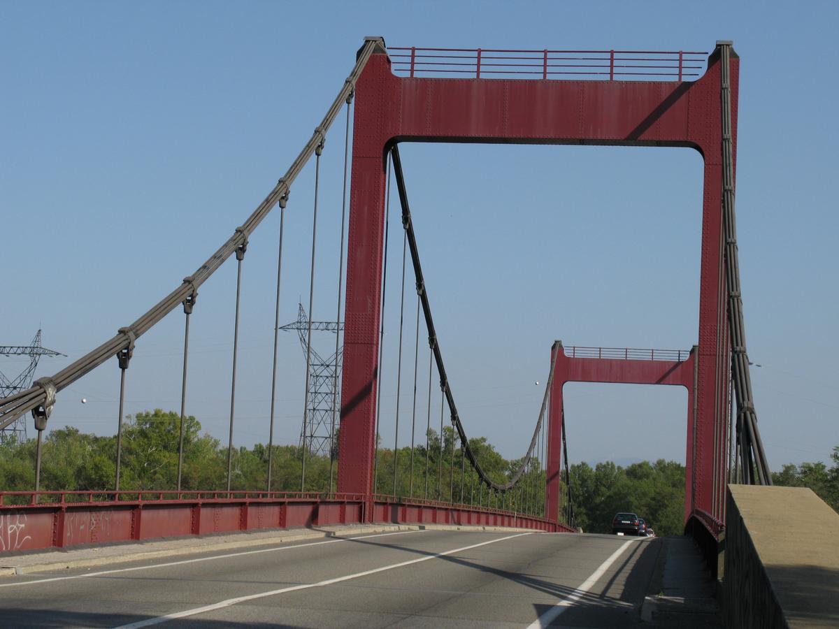 Bollène Suspension Bridge 