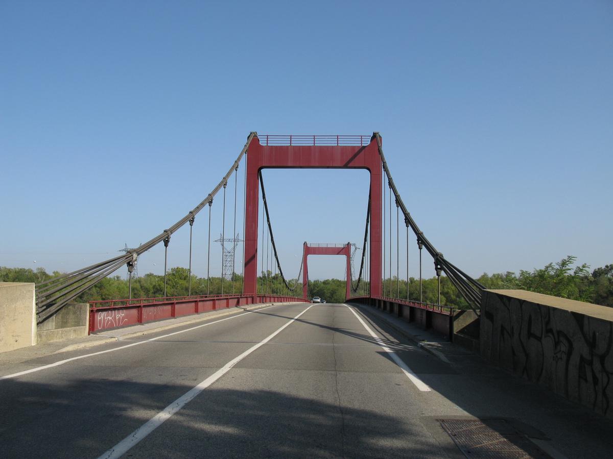 Pont suspendu de Bollène 
