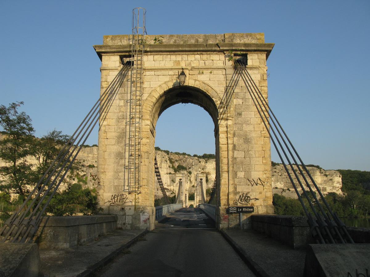 Pont de Robinet, Rhône-Durchbruch bei Donzère 