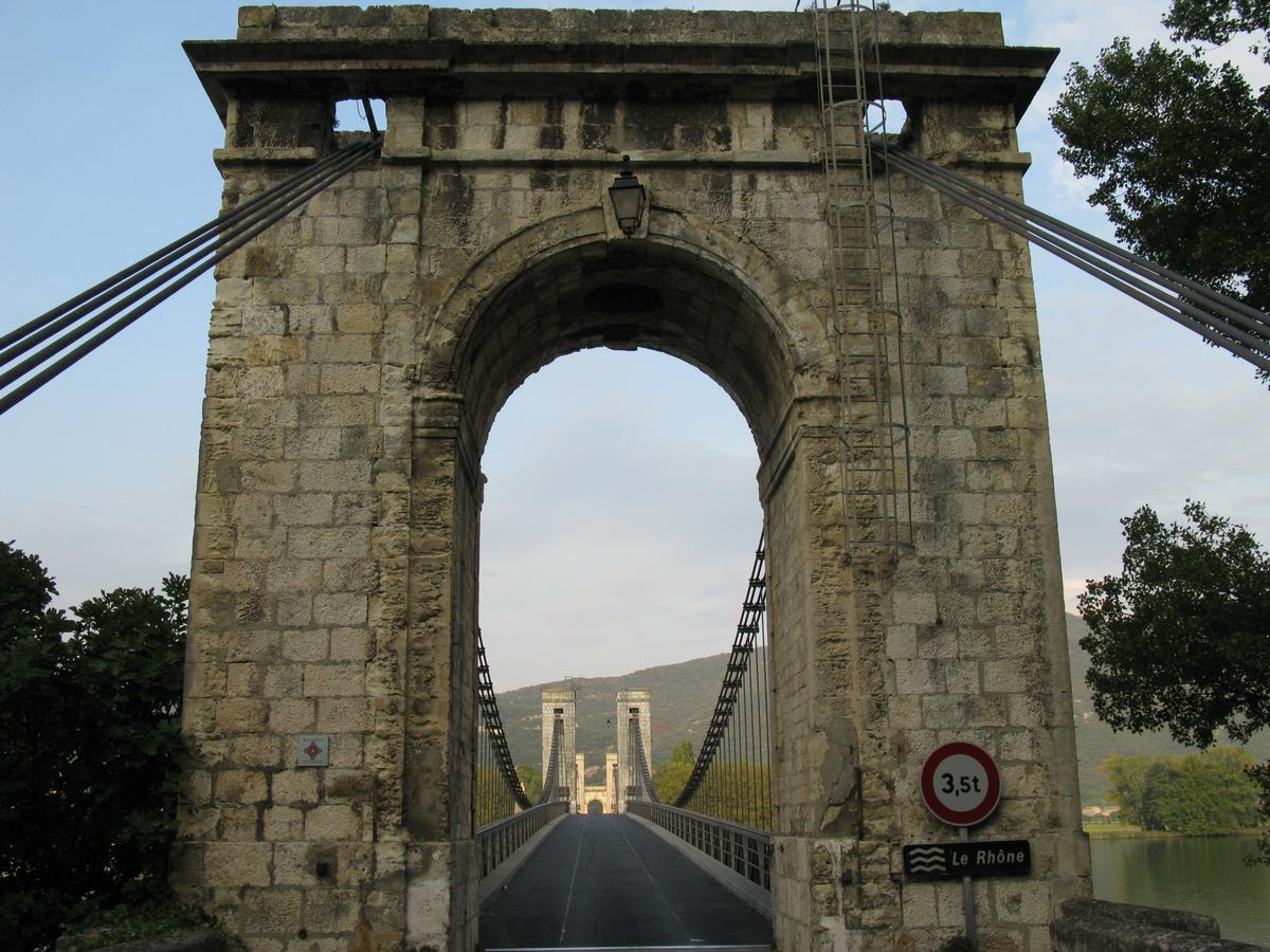 Pont de Robinet, Rhône-Durchbruch bei Donzère 
