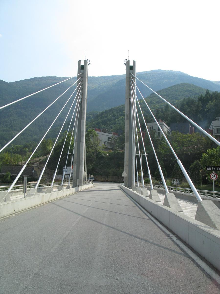 Puget-Théniers, Brücke über den Var (2005) 
