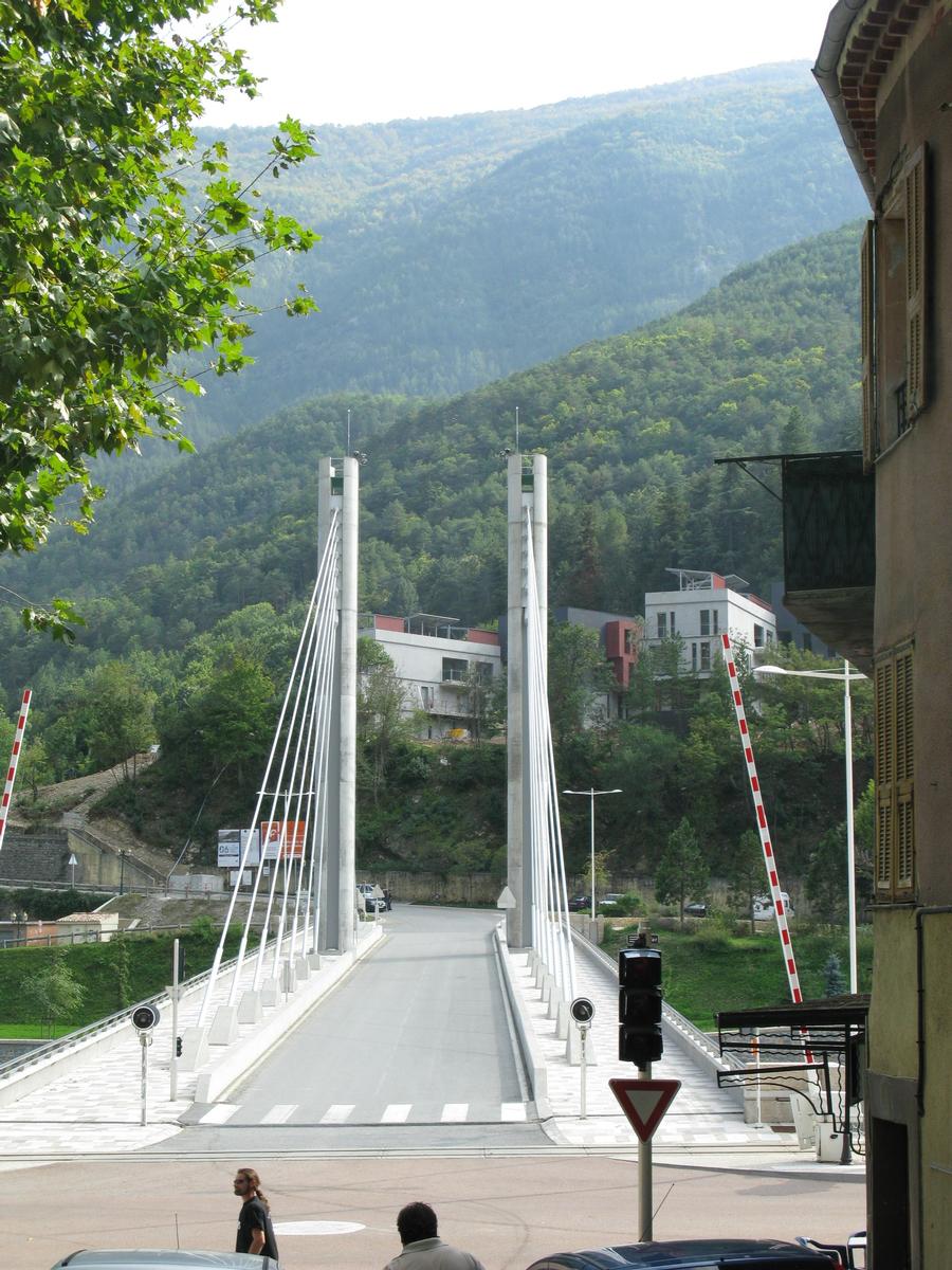 Puget-Théniers, Brücke über den Var (2005) 