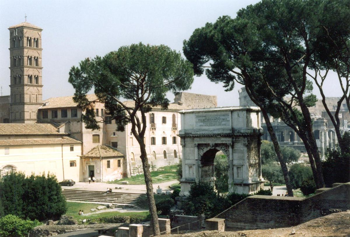 Rom, Forum Romanum, Titus-Bogen 