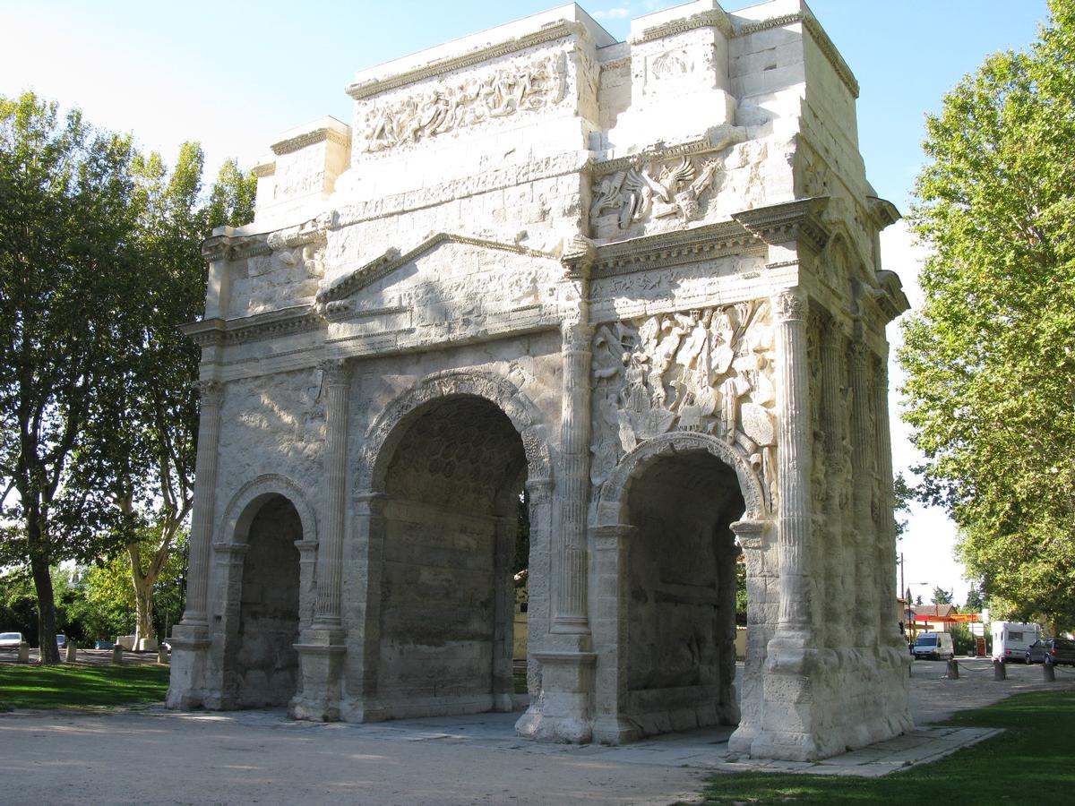 Orange Roman Arch 