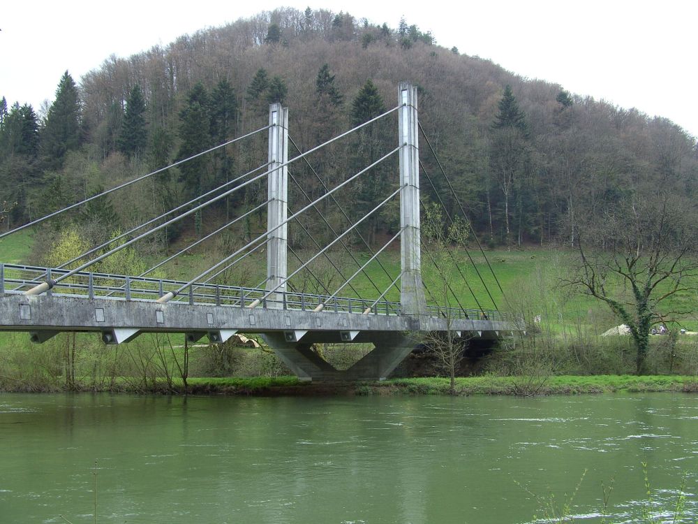 Pont Lorette über den Doubs bei St. Ursanne 