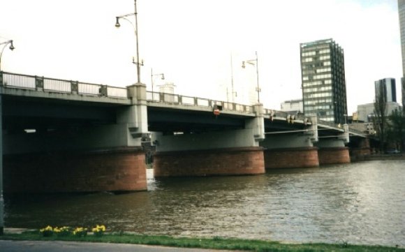 Untermainbrücke, Frankfurt 