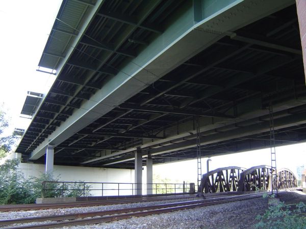 Autobahnbrücke Karlsruhe-Durlach 