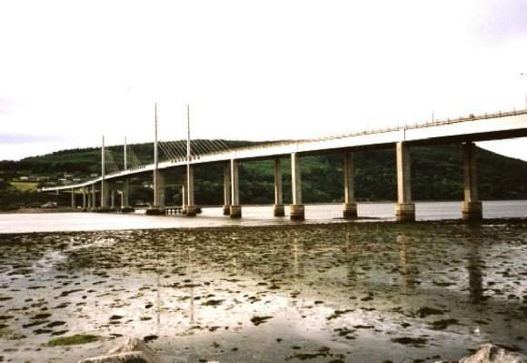 Kessock Bridge à Inverness (Ecosse) 