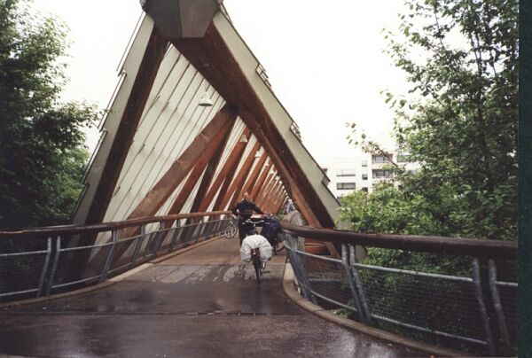 Fuß- und Radwegbrücke Remseck 