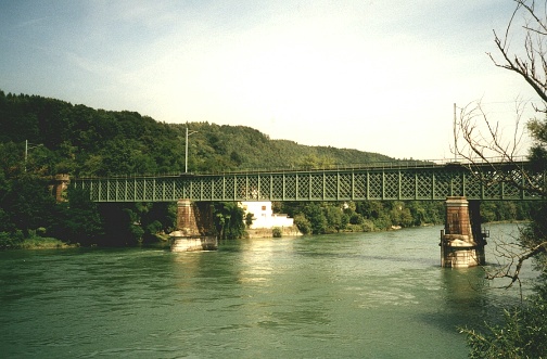 Eisenbahnbrücke Waldshut 