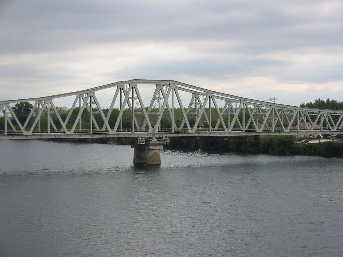 Eisenbahnbrücke Moissac 
