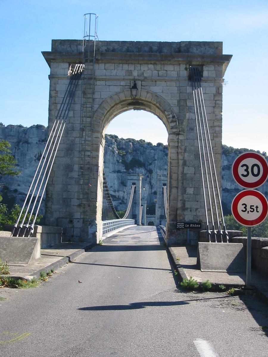 Hängebrücke Donzère 