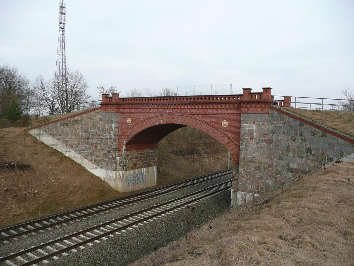 Löwenkopfbrücke Ansicht von West 