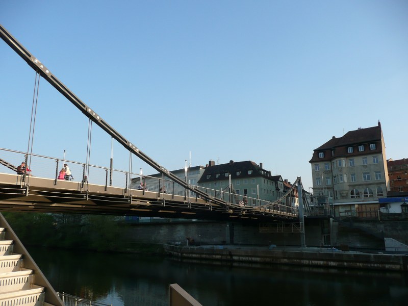 Kettenbrücke Ansicht von Nordwest 