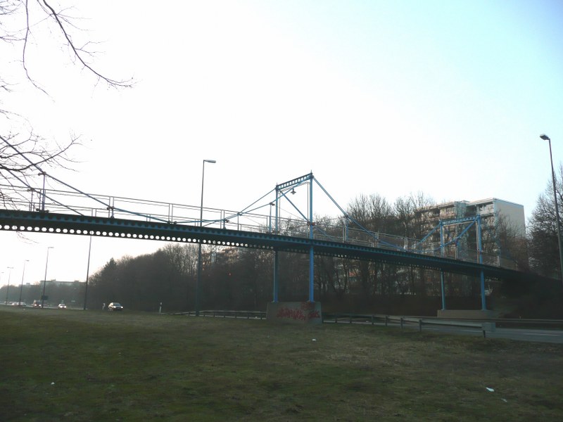 Kettenbrücke Neuperlach Blick von Südost 
