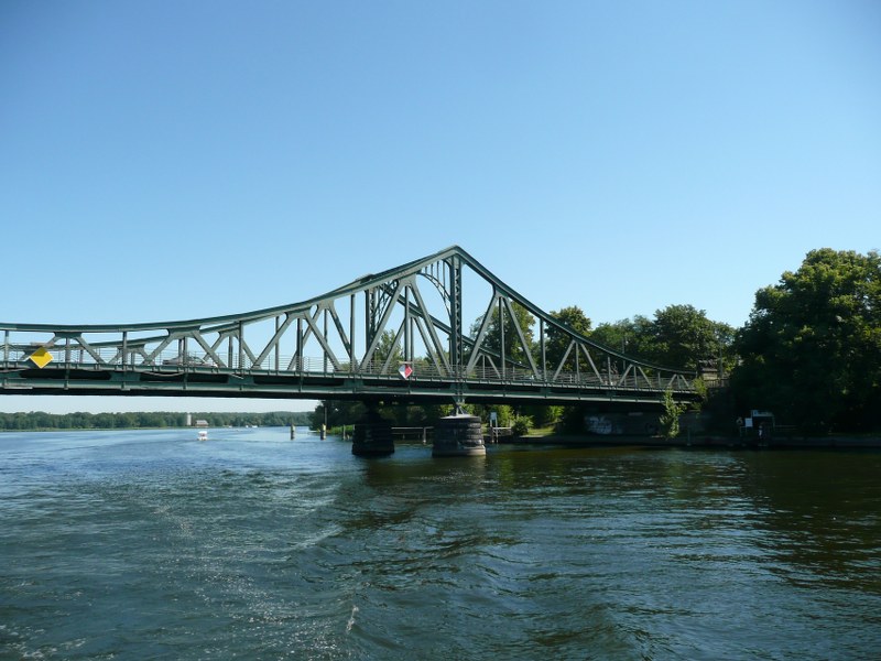 Glienicker Brücke Ansicht östlicher Teil von Süd 