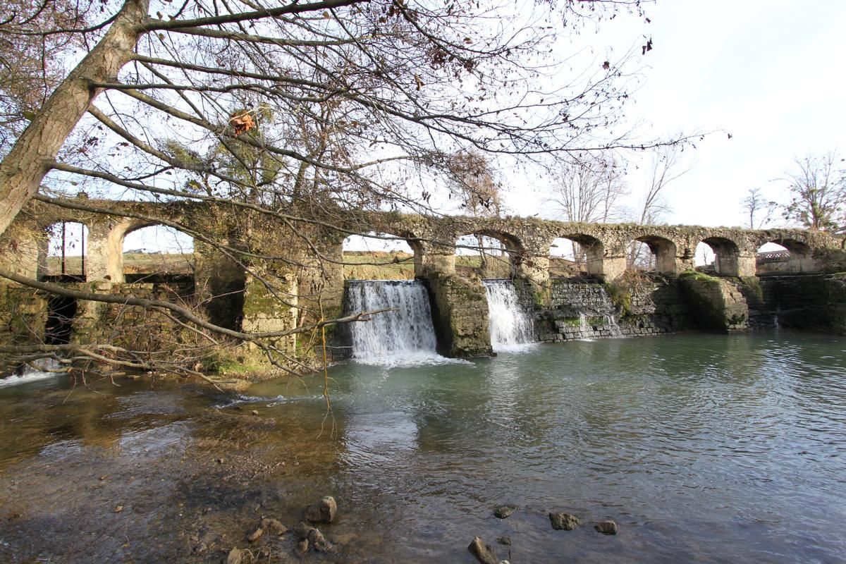 Brücke bei der Mazères-Mühle 
