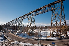 Eisenbahnbrücke Cap-Rouge 