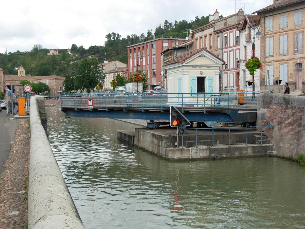 Pont tournant de Saint-Jacques 