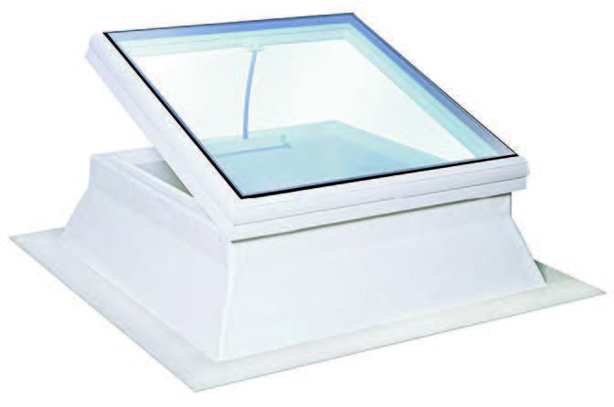 essertop® 4000 Glas, das glasklare Eternit Flachdachfenster, ist in 17 verschiedenen Größen lieferbar 
