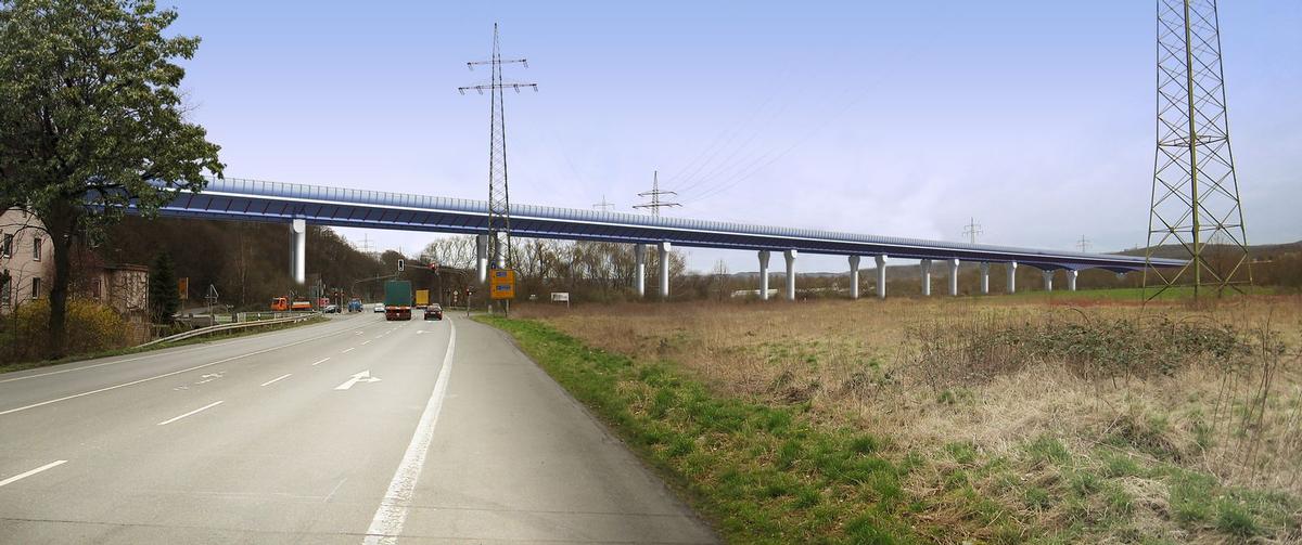 Lenne Viaduct, Lennetalbrücke, Viaduc de la Lenne, A45: Lennetalbrücke wird neu gebaut 