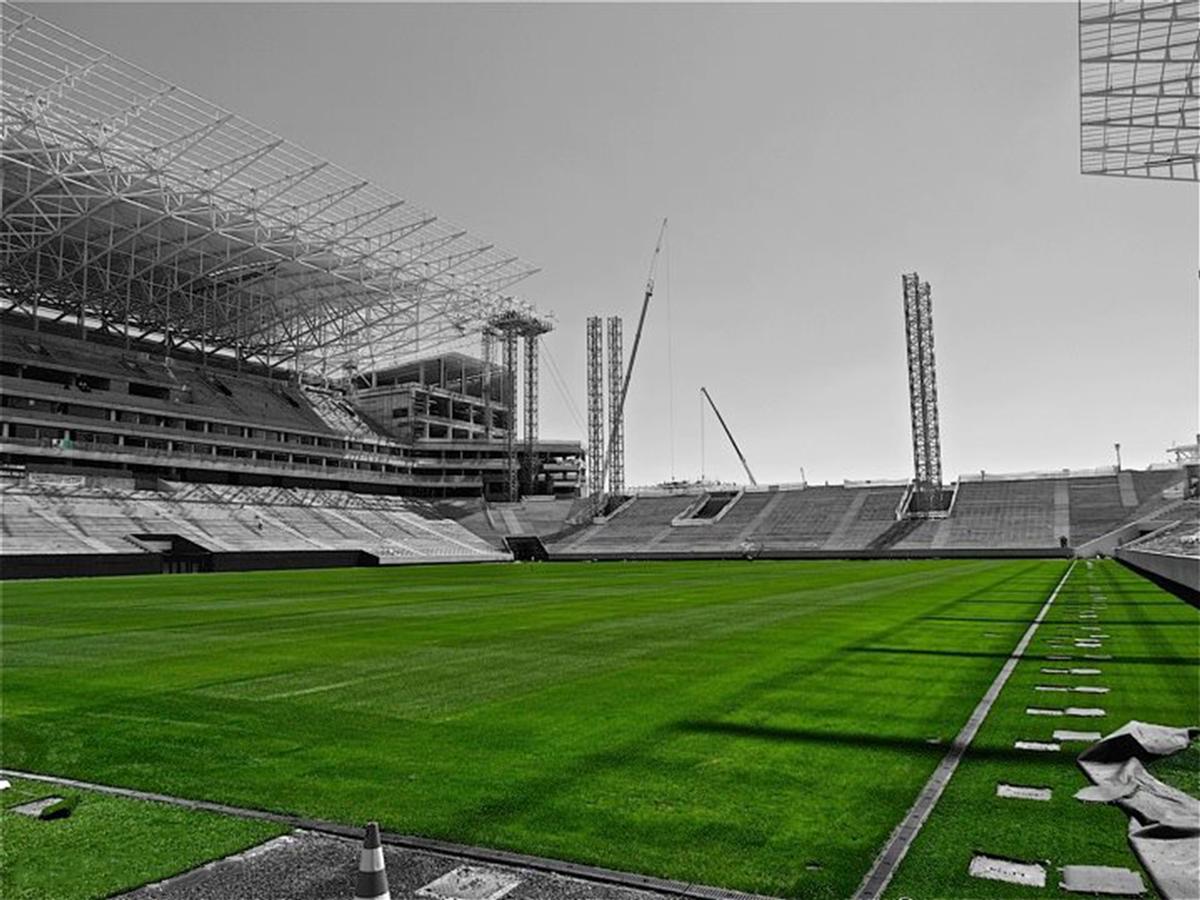 Arena Corinthians, Brasilianische Stadien mit deutscher Entwässerung 