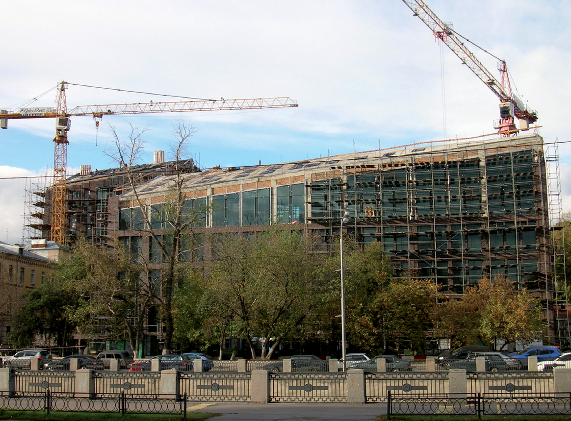 Baustelle im Herbst 2011 