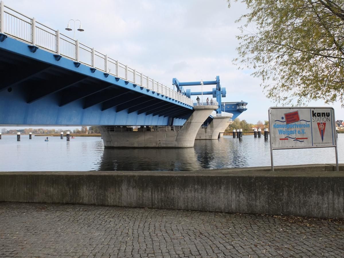 Pont sur la Peene à Wolgast 