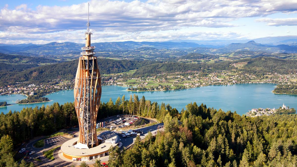 Aussichtsturm Pyramidenkogel, Rubner Holzbau: Niederösterreichischer Holzbaupreis 