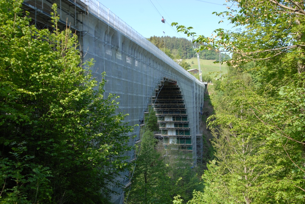Pont sur le Gmündertobel 