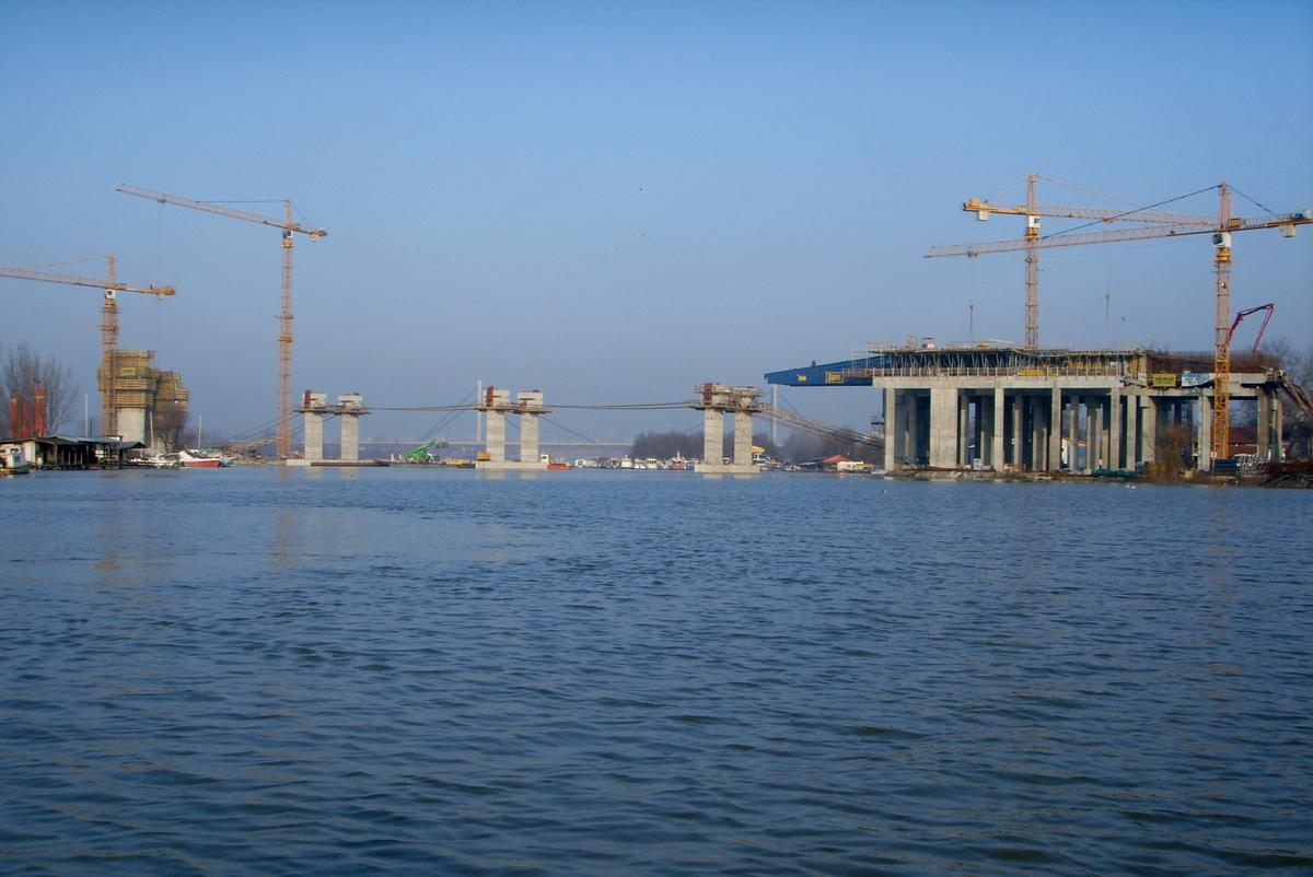 Savabrücke in Belgrad 