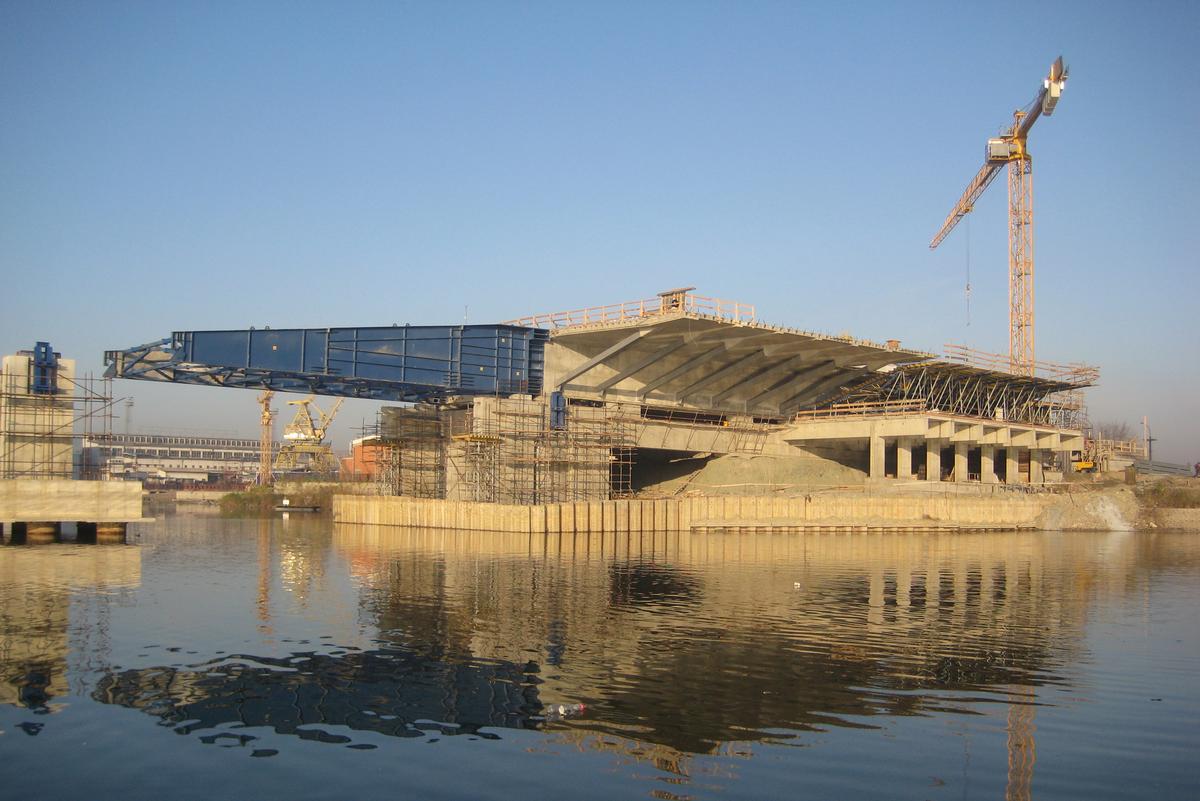 Pont sur la Sava à Belgrade 