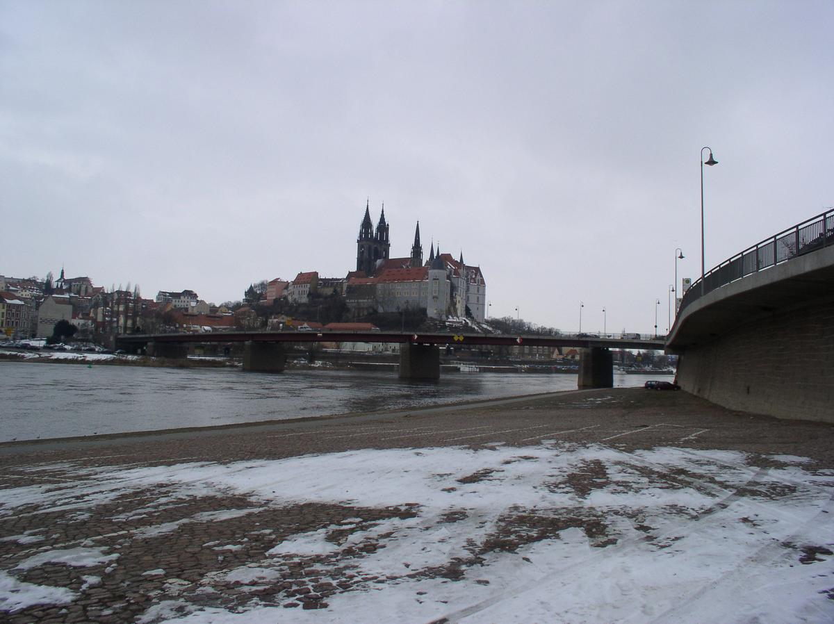Old Elbe Bridge at Meissen 