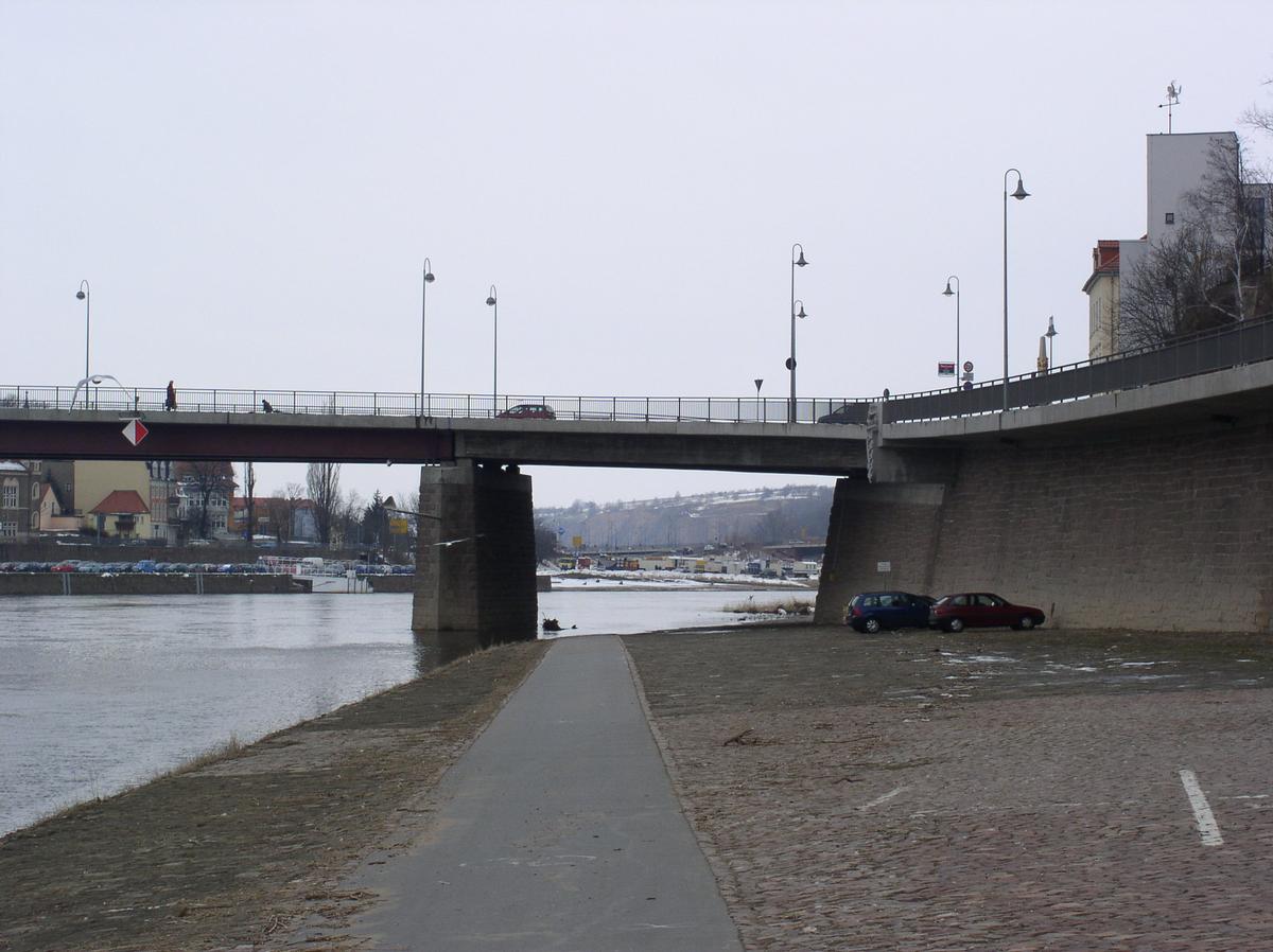 Old Elbe Bridge at Meissen 