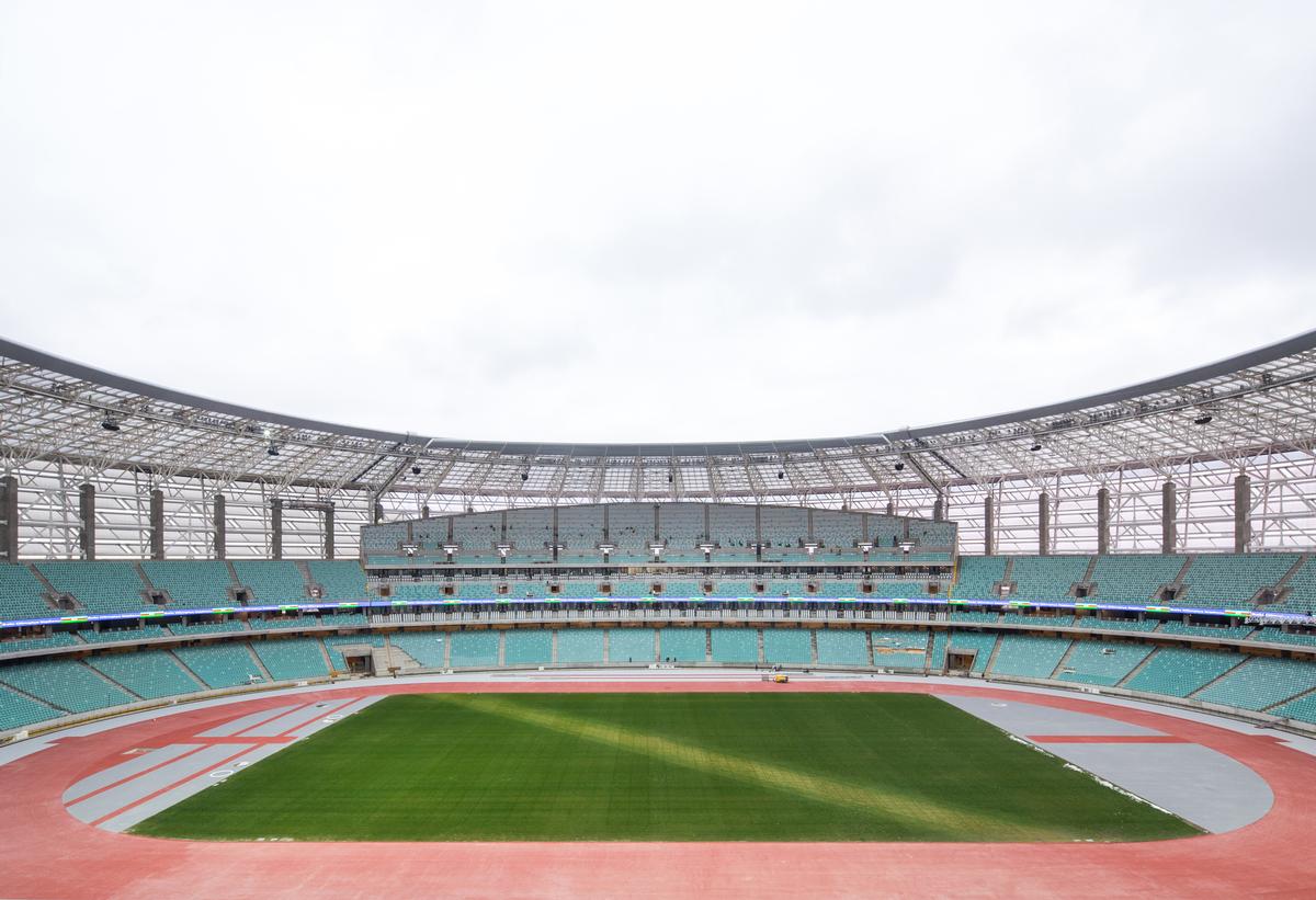 Baku Olympic Stadium Baku 2015 Structurae