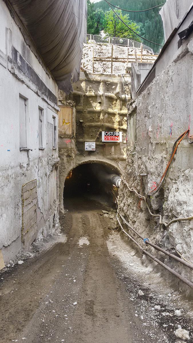 Passage pietonnier souterrain d'Ischgl 