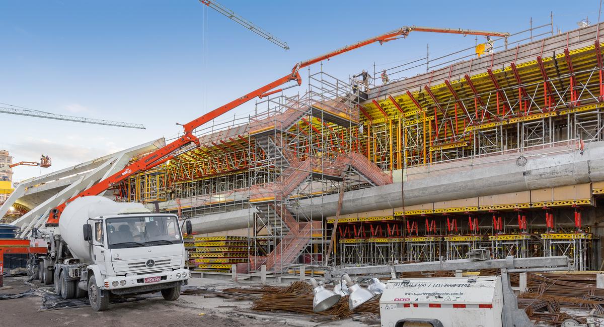 Planning, assembly and material allocation were ideally coordinated to suit the construction schedule. Planning, assembly and material allocation were ideally coordinated to suit the construction schedule.