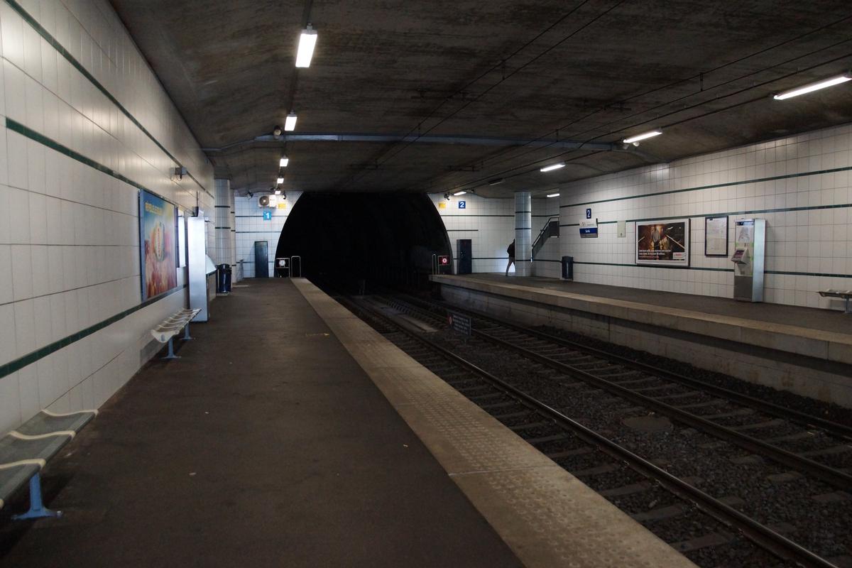 Station de métro Vigie, Ligne M1 du Métro de Lausanne 