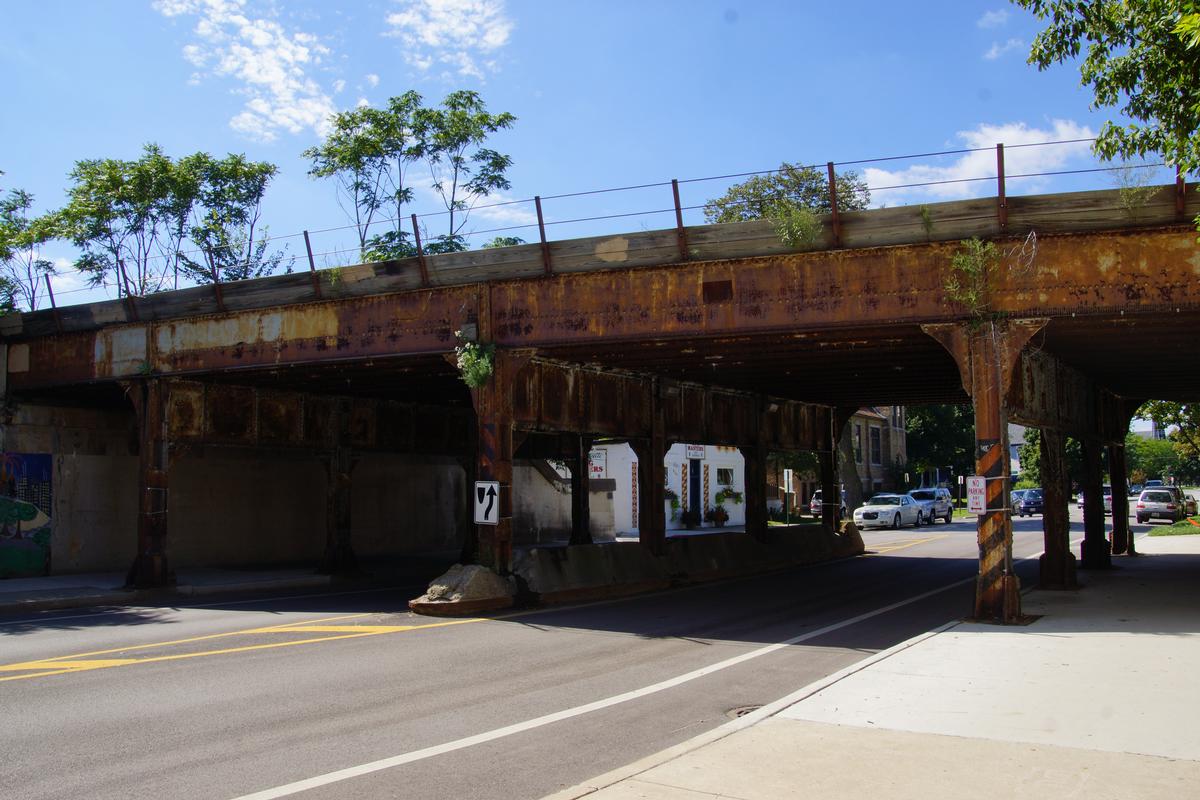 Lake Street Metra Rail Bridge 