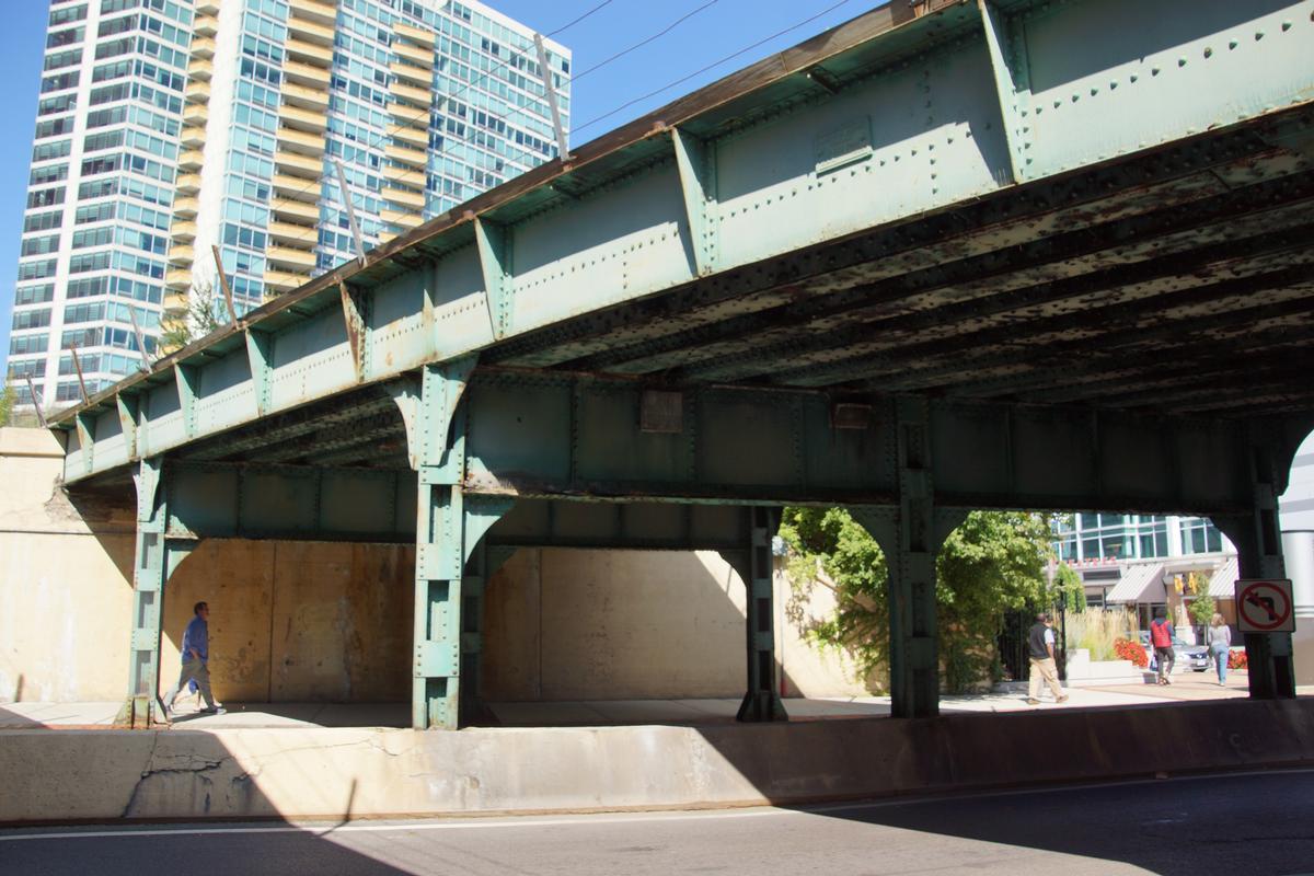 Church Street Metra Rail Bridge (East) 