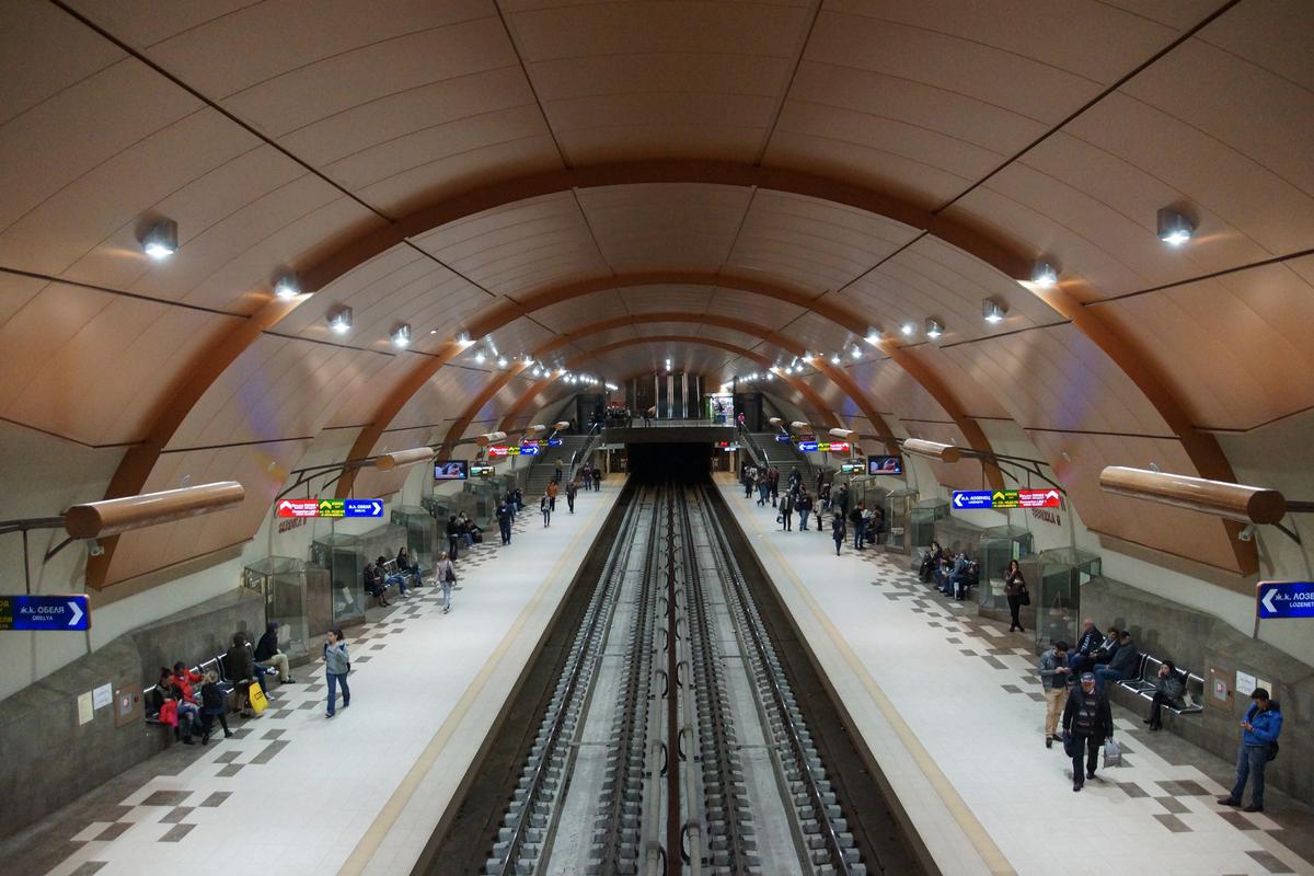 Station de métro Serdika II 