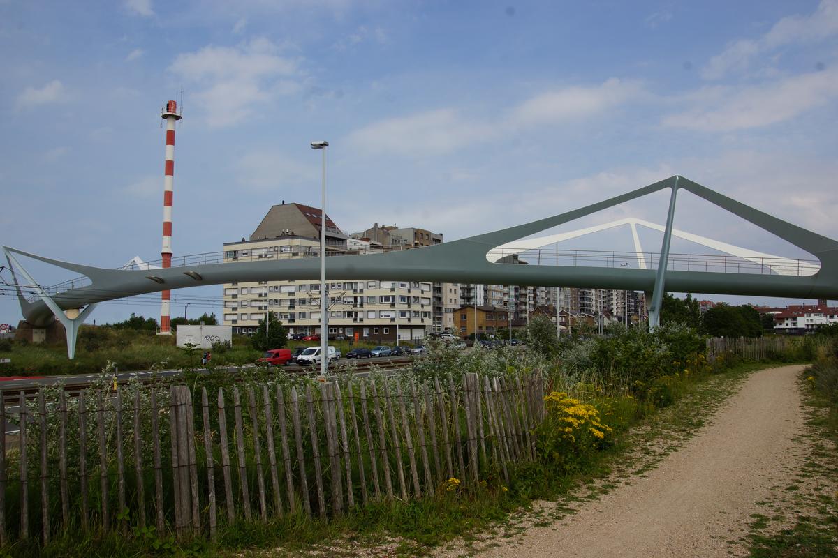 Structurae [en]: Knokke Footbridge