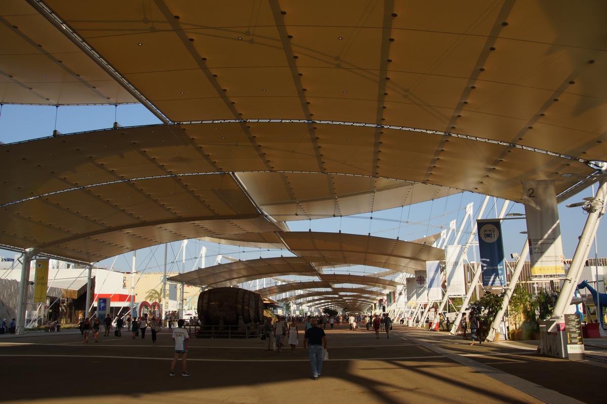 Cardo & Decumano Roof (Expo 2015) 