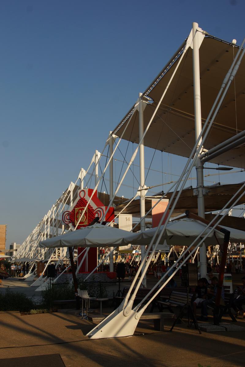 Couverture des Cardo & Decumano (Expo 2015) 