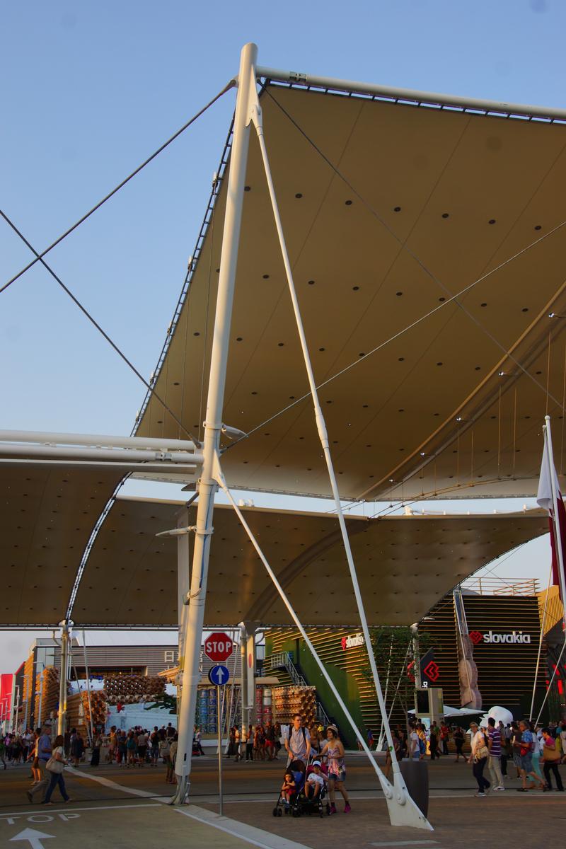 Cardo & Decumano Roof (Expo 2015) 