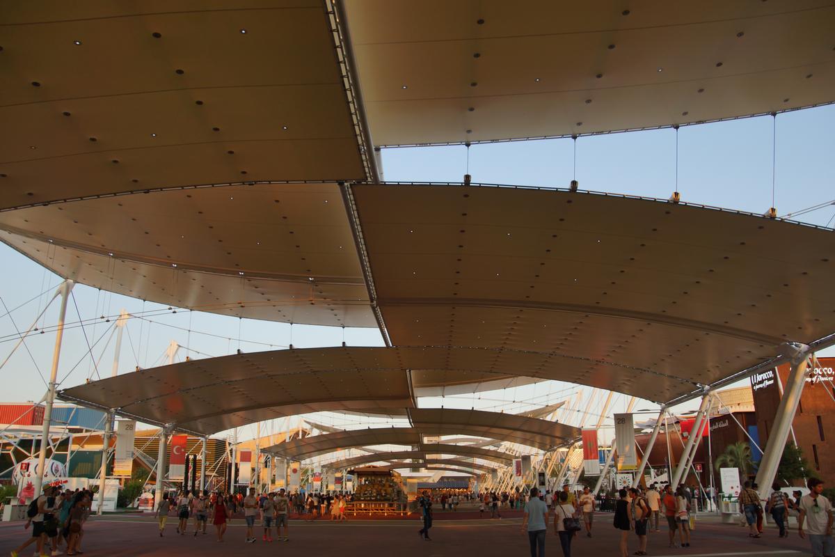 Cardo & Decumano Roof (Expo 2015) 