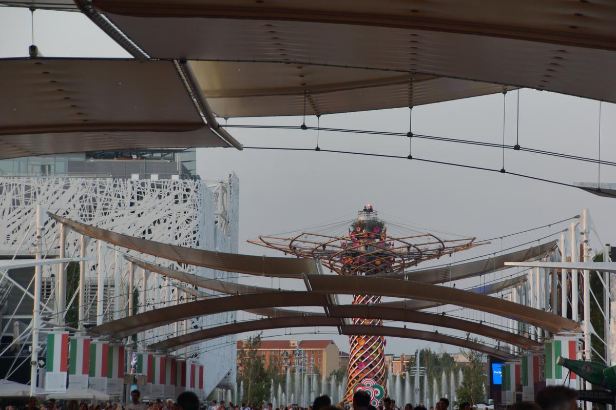 Couverture des Cardo & Decumano (Expo 2015) 