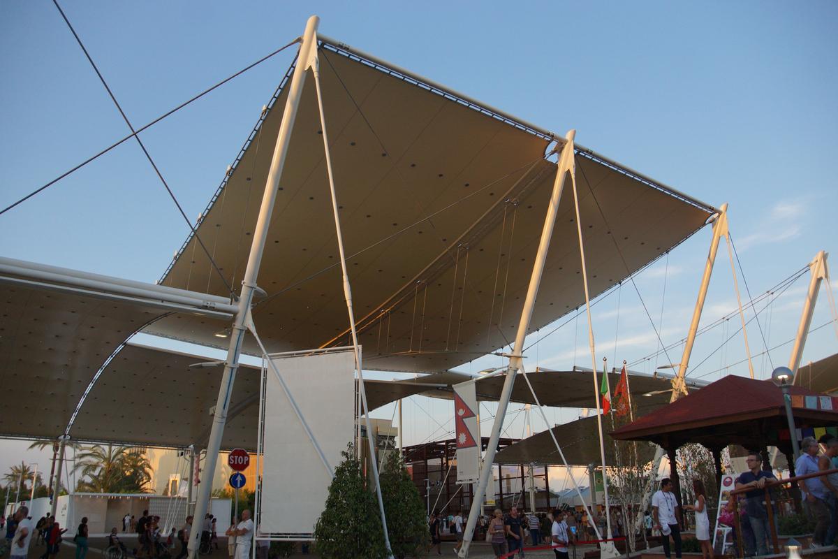 Cardo & Decumano Roof (Expo 2015) 