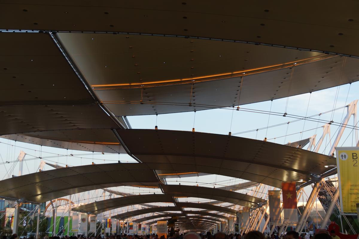 Cardo & Decumano Roof (Expo 2015) 